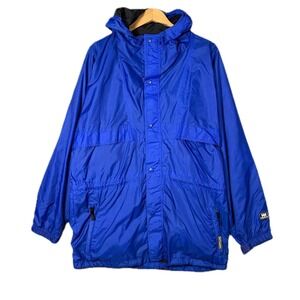 Helly Hansen Waterproof Anorak Jacket Blue Mens M 90s Gorpcore